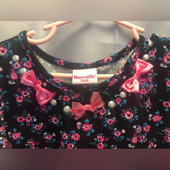 Nannette flowy floral long sleeve top, size 6 (two available) - Picture 3 of 7